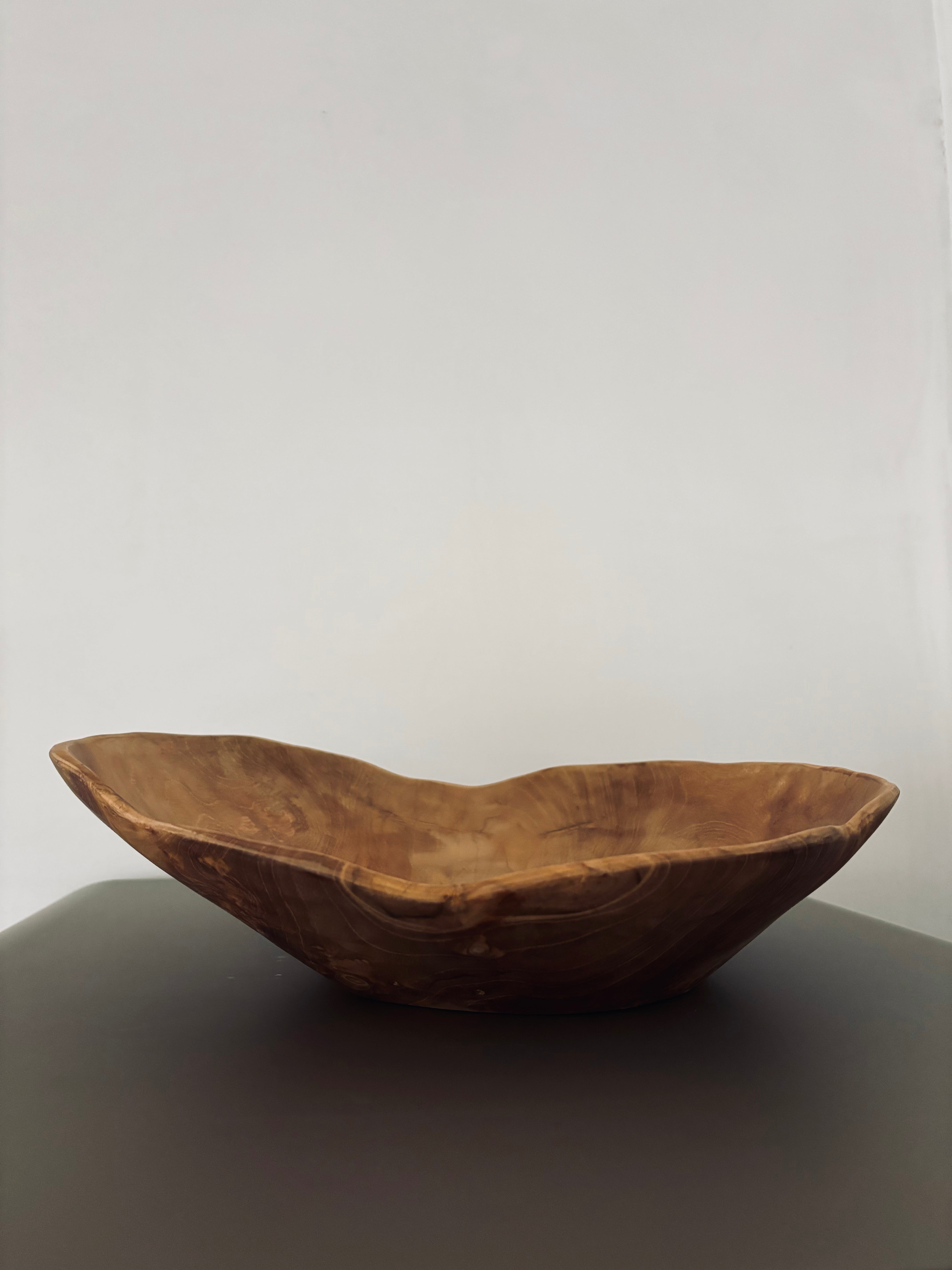 Organic wood bowl - naturel