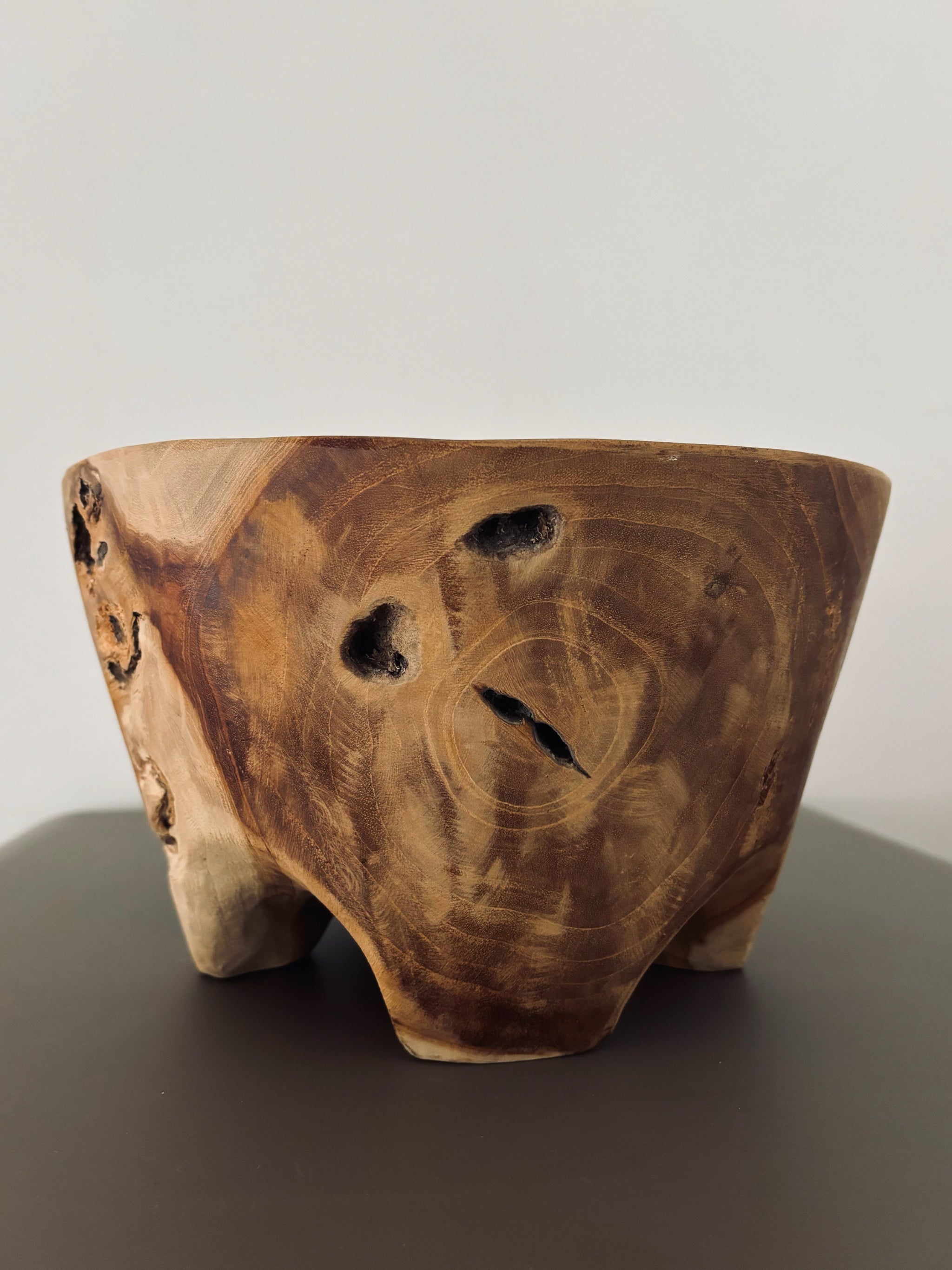 Wood bowl - brute